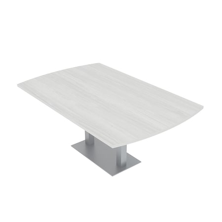 Skutchi Designs 45.25 in W, 84 in L, 29 in H, Engineered Wood Top, White HAR-AREC-4684-DOU-WC
